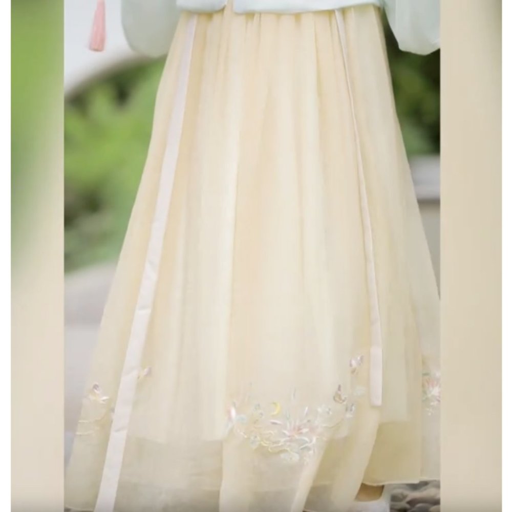 NWT Elegant Ancient Chinese Traditional Hanfu Costume M/L - Picture 5 of 5